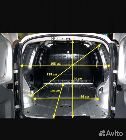 Малогабаритные перевозки LADA largus (фургон)
