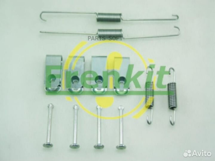 Frenkit 950888 Рем.ком/кт пружин барабан. колодок