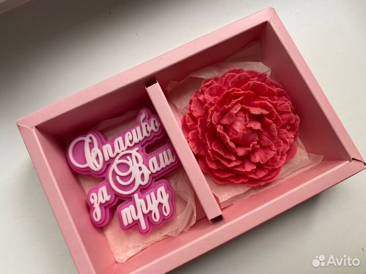 Подарок из ароматного мыла