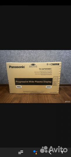 Плазменная панель panasonic новая