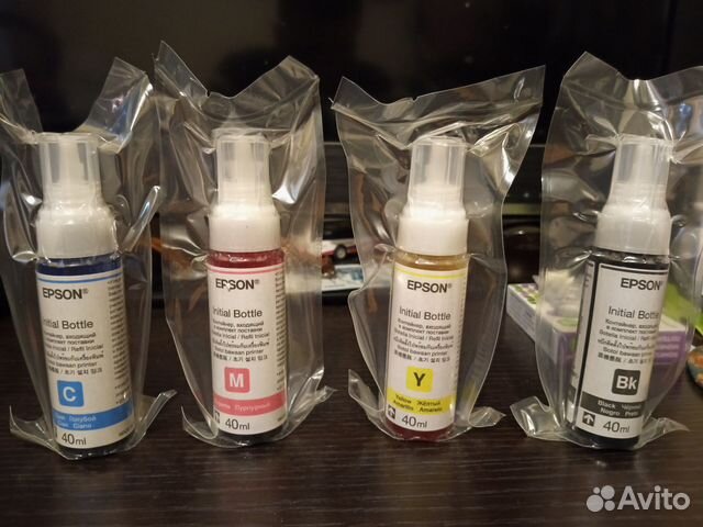 Оригинальный комплект чернил для Epson