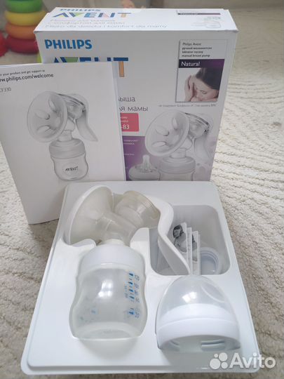 Молокоотсос avent ручной