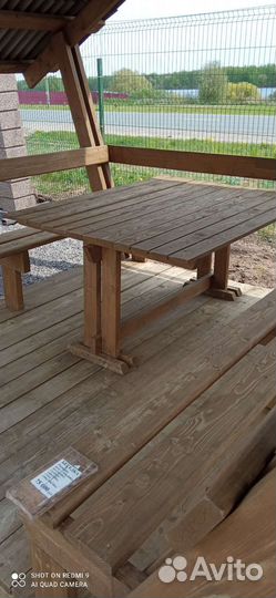 Беседка садовая из дерева