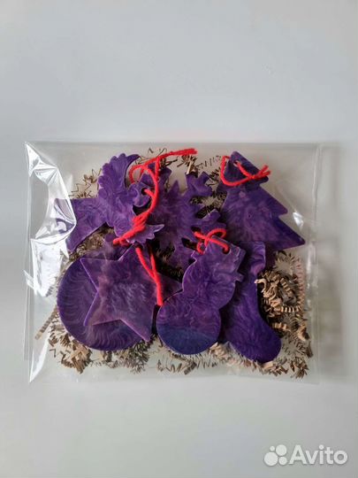 Ёлочные игрушки из эпоксидной смолы