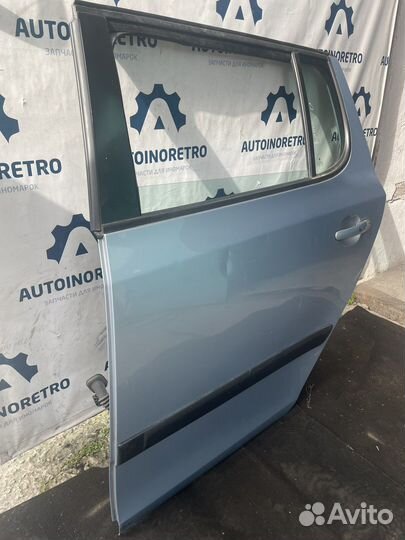 Дверь задняя левая skoda fabia 2 5j6833311b