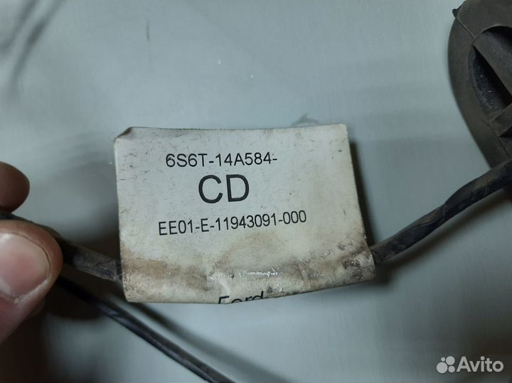 Проводка задней левой двери Ford Fiesta Fusion