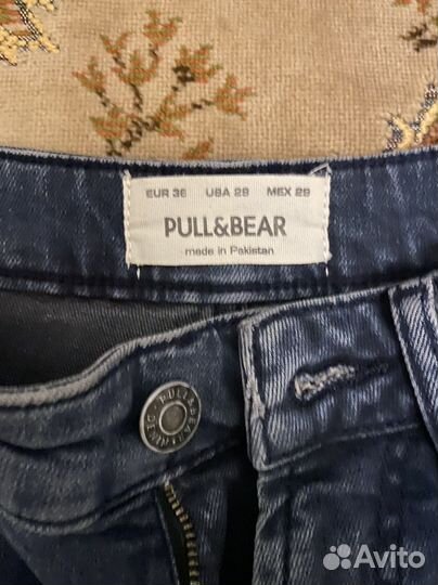 Джинсы мужские pull bear