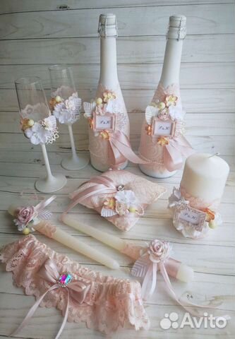 Свадебные аксессуары набор