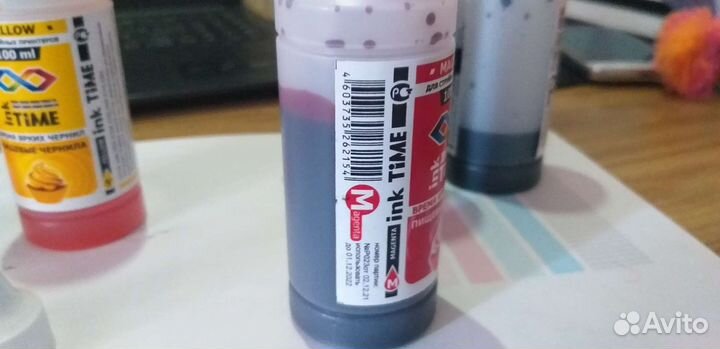 Пищевые чернила для принтера