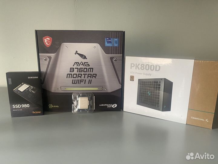 I5 14600k + MSI MAG B760M mortar wifi II DDR5