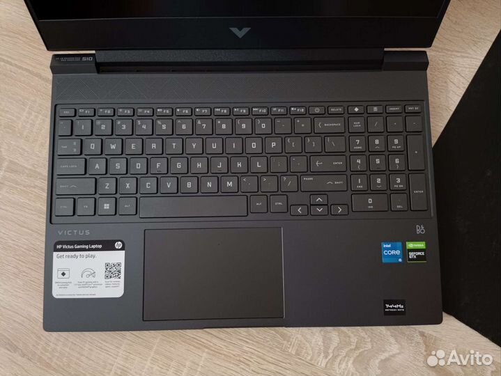Игровой ноутбук hp Victus