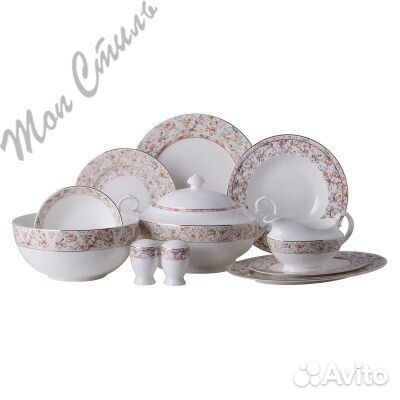 Столовый сервиз Top Art Studio Роял Айвори, 32 пр