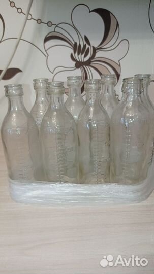 Бутылочки для смеси, кефира детские СССР