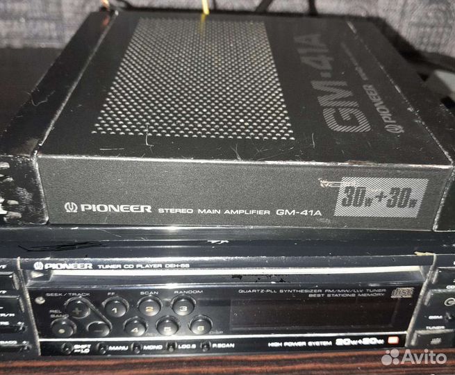 Магнитола Pioneer Усилитель Pioneer 60 w (Япония)