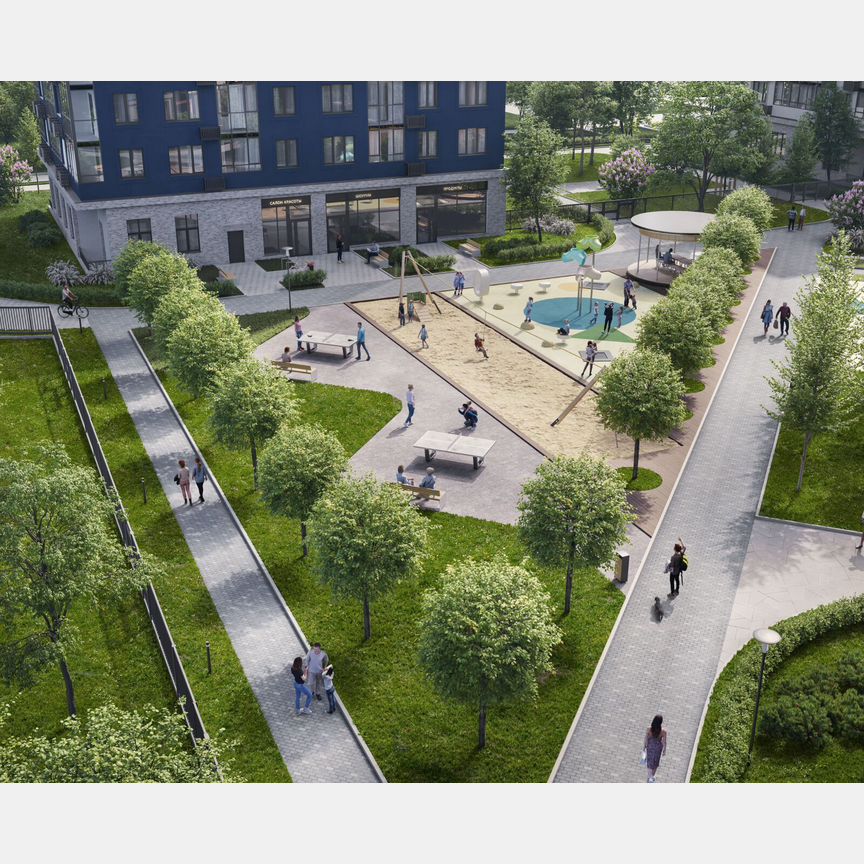 3-к. квартира, 68,4 м², 6/9 эт.