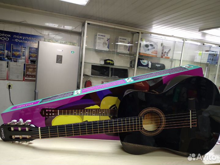 Гитара классическая DaVinci DC-70A BK новая