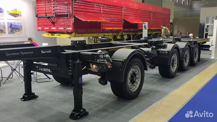 Полуприцеп контейнеровоз ИнтерПрицеп 853385, 2024