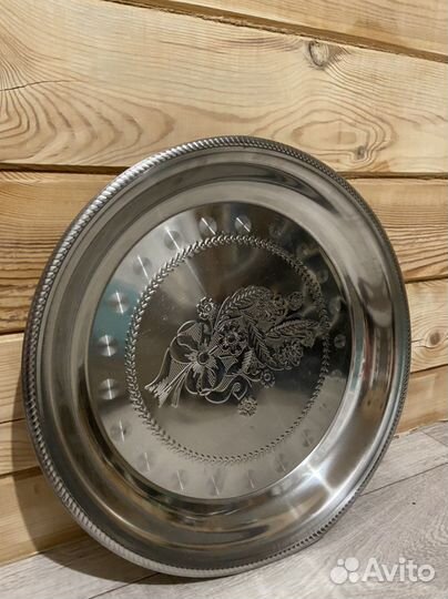 Поднос металлический