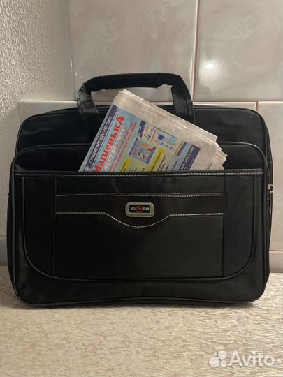 Сумка-портфель для ноутбука и документов
