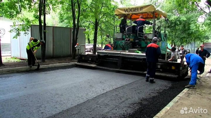 Асфальтирование и благоустройство территорий