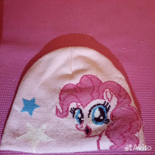Шапка для девочки my little pony