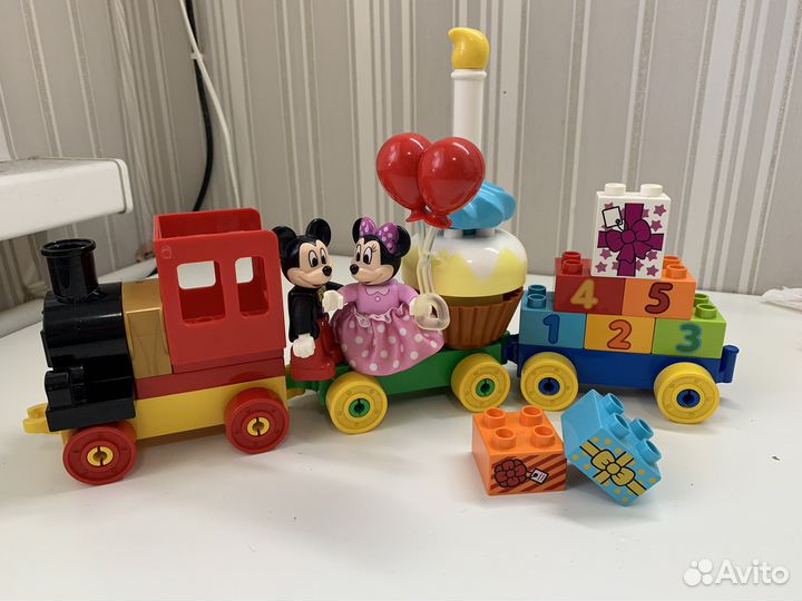 Lego duplo поезд 10597