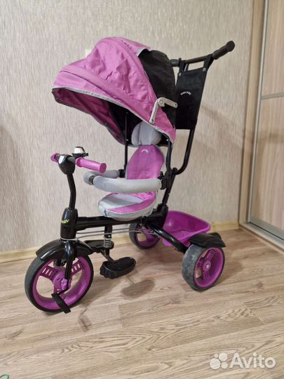 Детский велосипед с ручкой