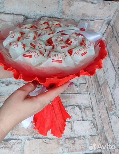 Сладкий букет на 8 марта