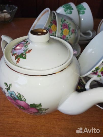 Чайные чашки с блюдцами СССР