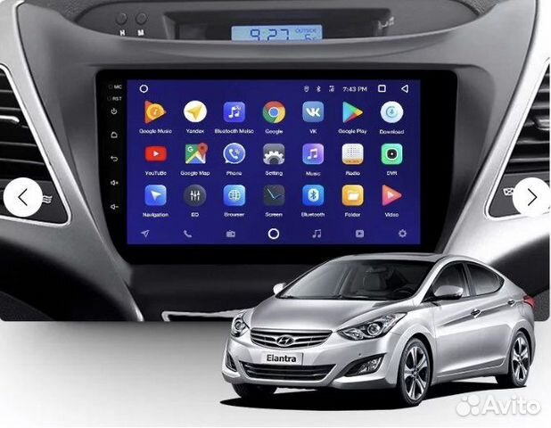 Штатная магнитола Teyes Hyundai Elantra 2011-2015