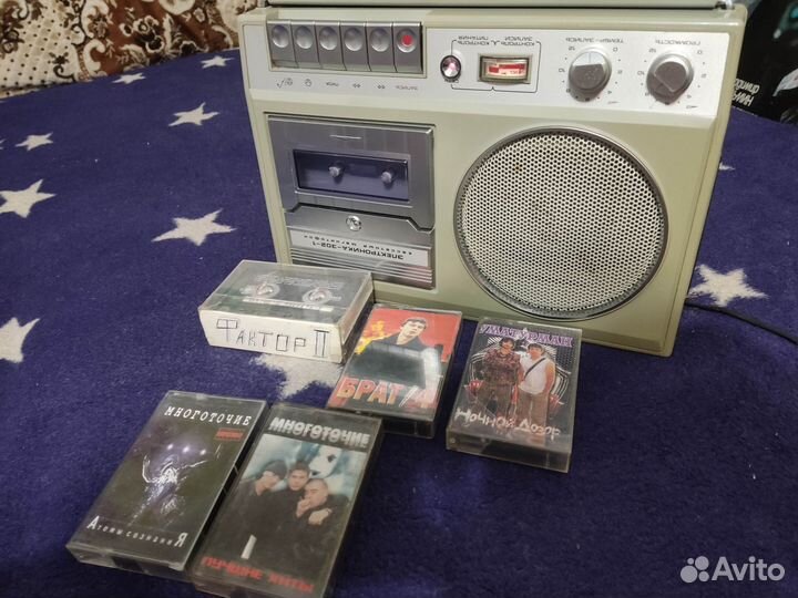 Кассетный магнитофон электроника 302-1