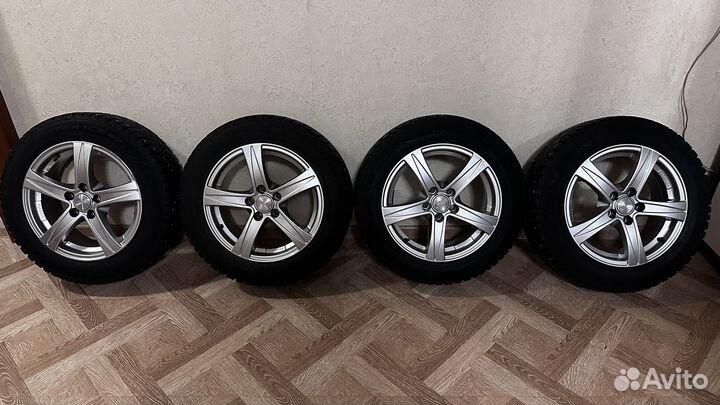 Колеса 5х100 57.1 dunlop (шип2018) 185/60 r15