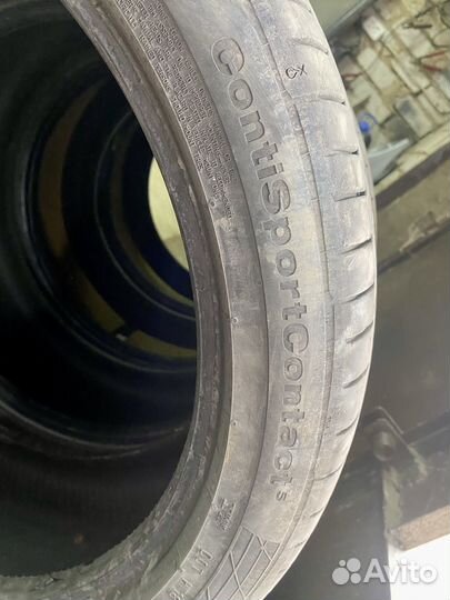 Continental ContiSportContact 5 235/40 R19 и 265/35 R19