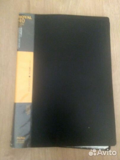 Папки для бумаг с файлами