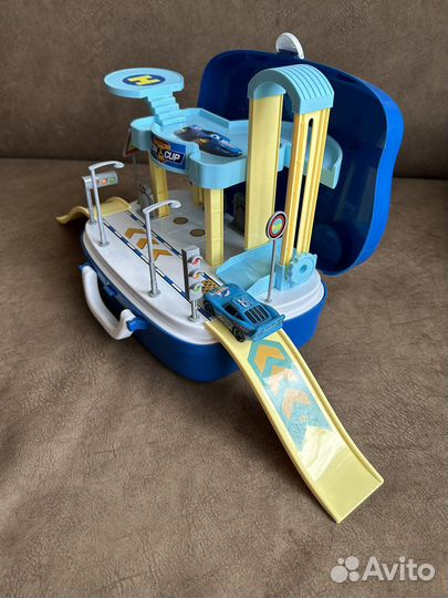 Складная Парковка Тачки Молния Маквин