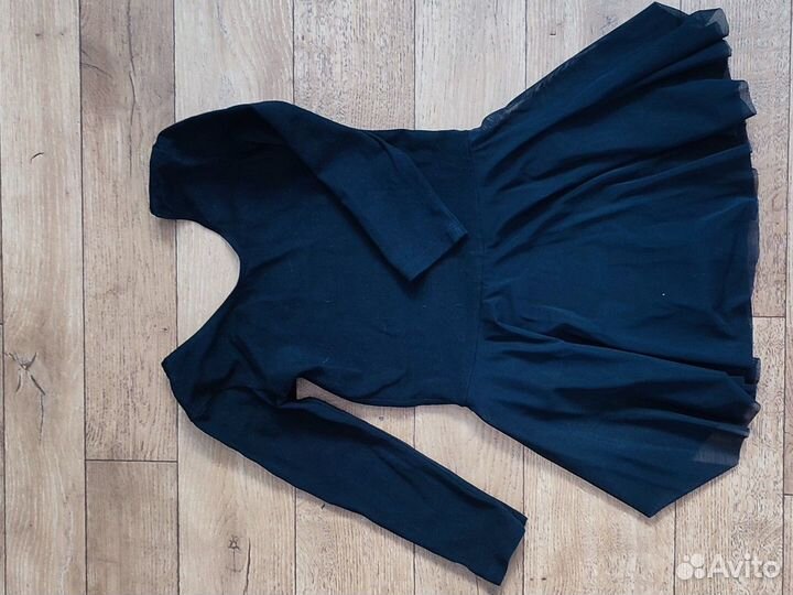 Купальник гимнастический с юбкой