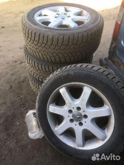 Зимняя резина с дисками r17