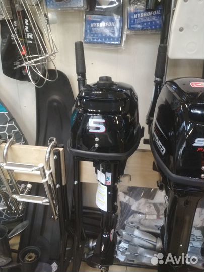 Двухтактный лод. мотор hidea HD5FHS В наличии