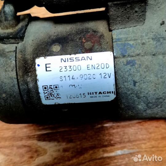 Стартер Nissan Xtrail T31