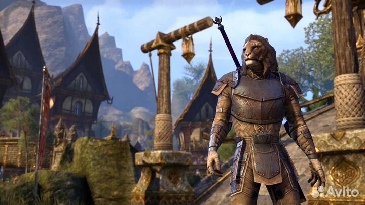 The Elder Scrolls Online диск с игрой PS4