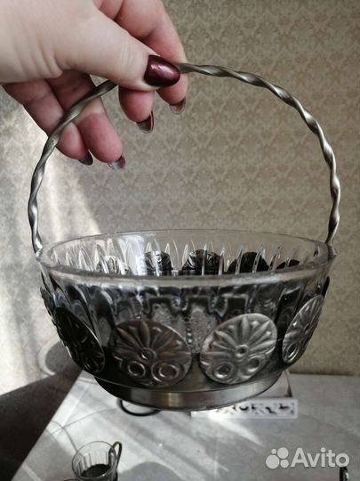 Мельхиоровая посуда СССР