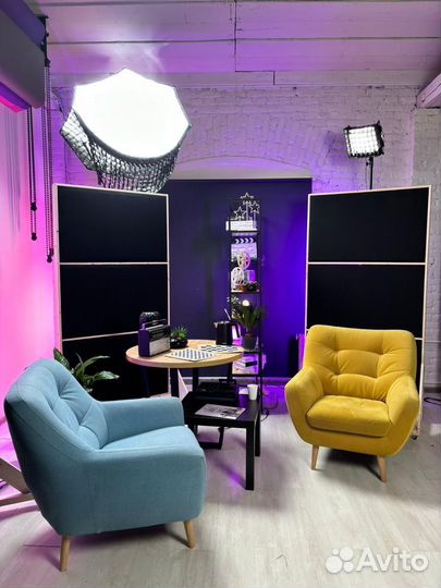 Студия для записи подкастов