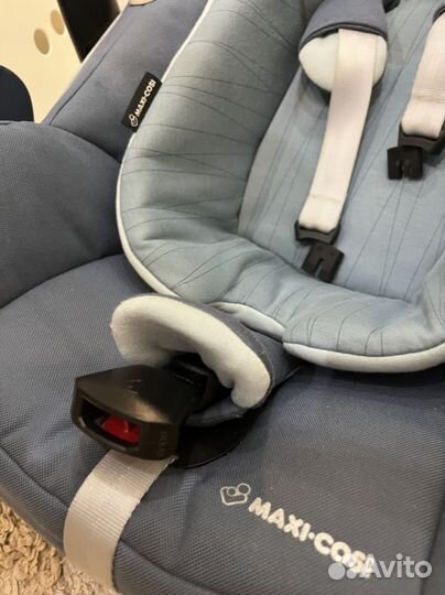 Автолюлька maxi cosi pebble plus с базой isofix