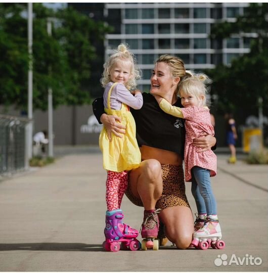 Обучение катанию на Ретро роликах (квадах)