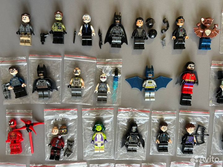 Lego фигурки DC, Marvel, Star Wars