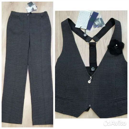 Новые брюки и жилет для школы Cleverly