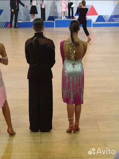 Платье для бальных танцев латина Ю2, молодёжь
