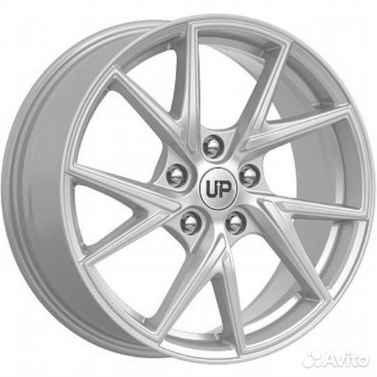 Диски Wheels UP UP105 7x17 5*112 ET45 DIA57.1 Silver Classic Литой