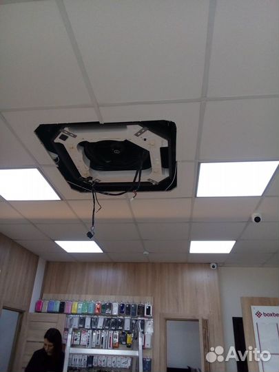 Монтаж сплит-систем, пром. альпинист (район юси)