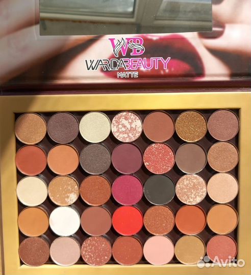 Палетка теней Warda beauty nude новая